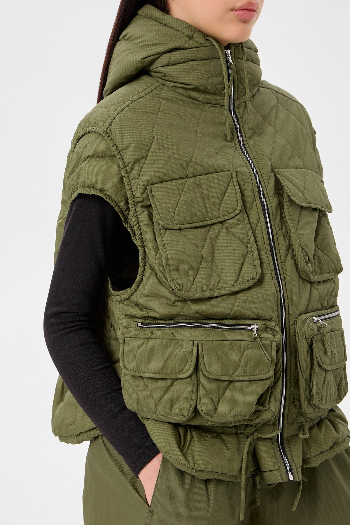 EMBER VEST KETCHUP KHAKI - IENKI IENKI