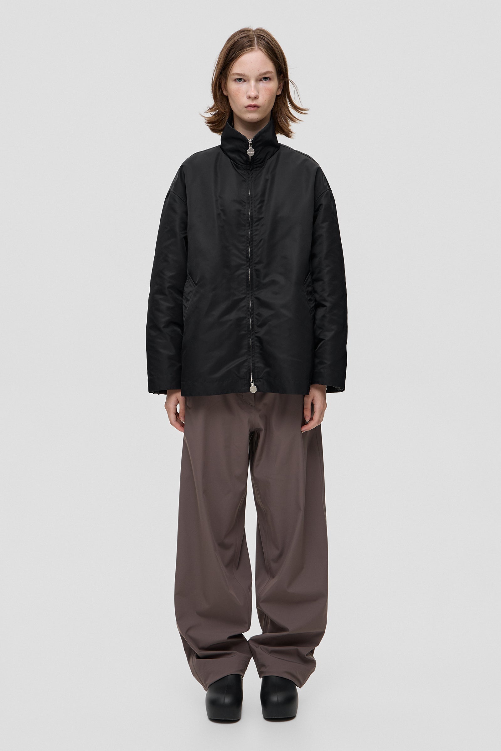 FRAME JACKET FAUSTO BLACK - IENKI IENKI