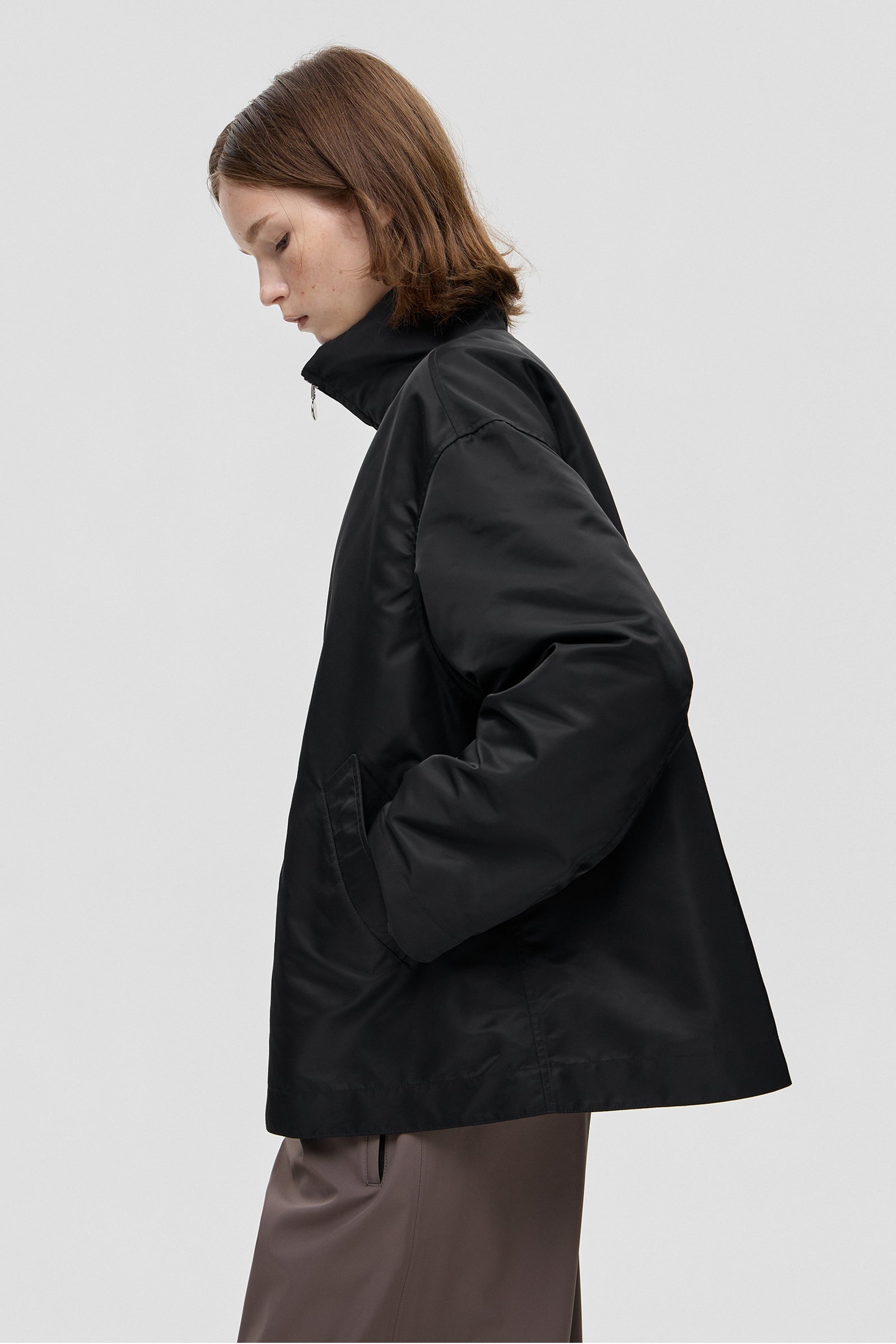 FRAME JACKET FAUSTO BLACK - IENKI IENKI