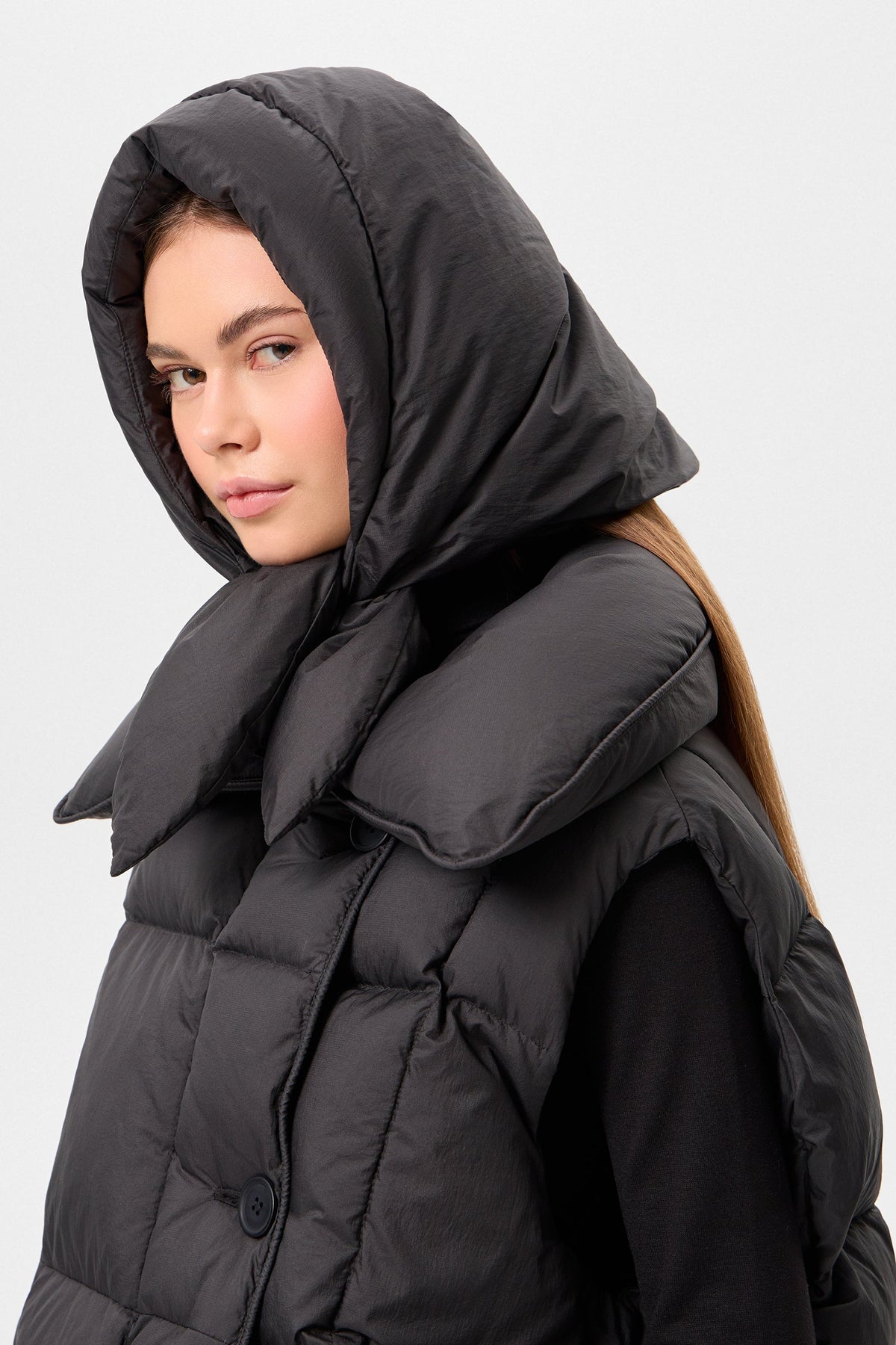 HUSTKA HOOD MICRO BLACK - IENKI IENKI