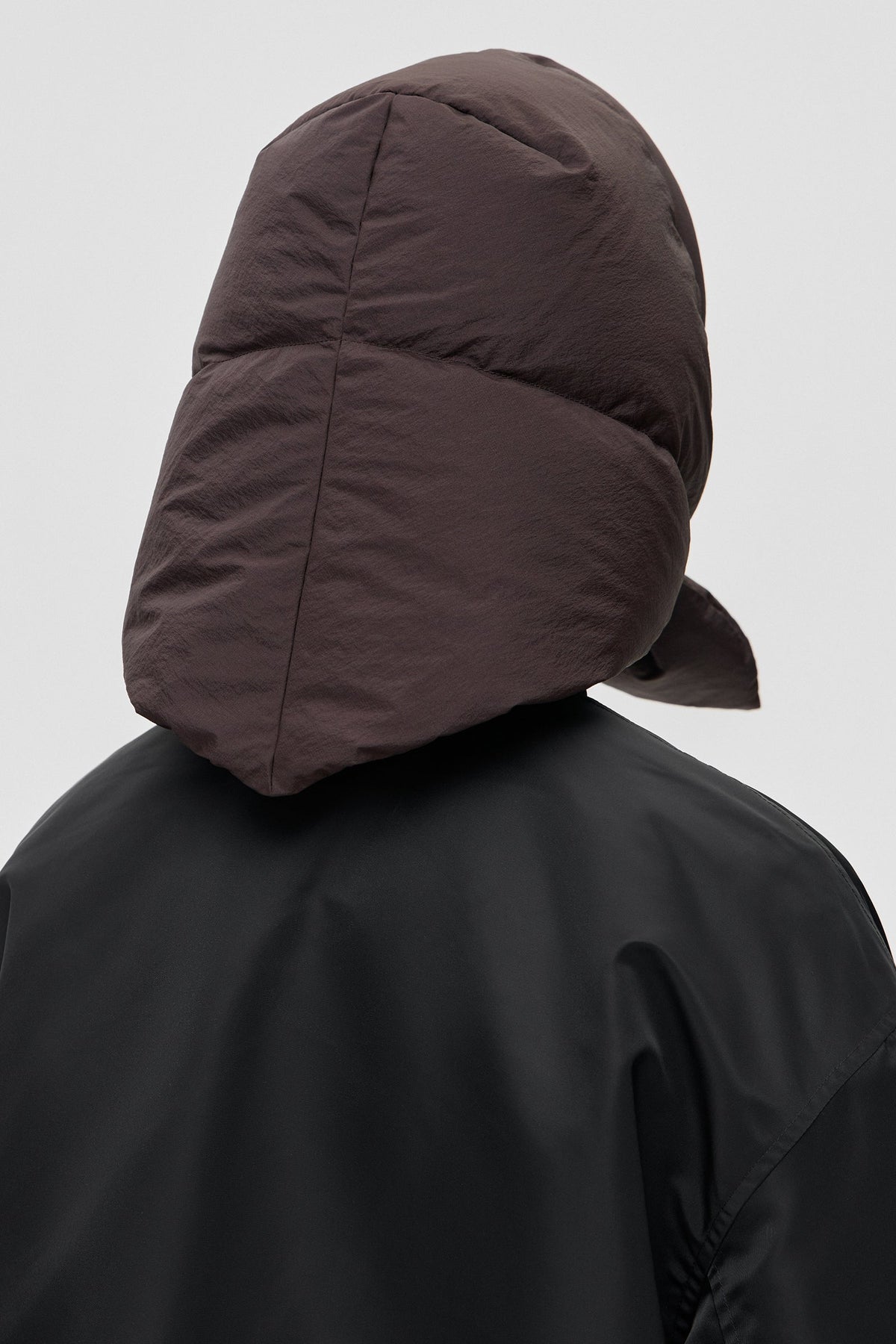 HUSTKA HOOD MICRO BROWN - IENKI IENKI