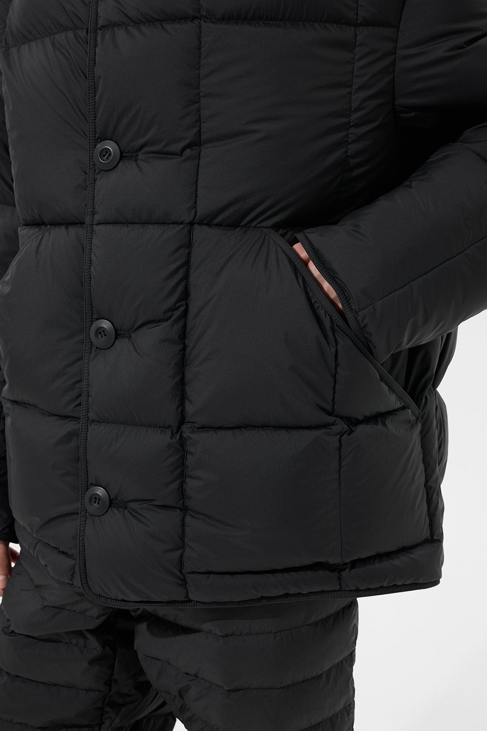 Carter Jacket Man Micro Black