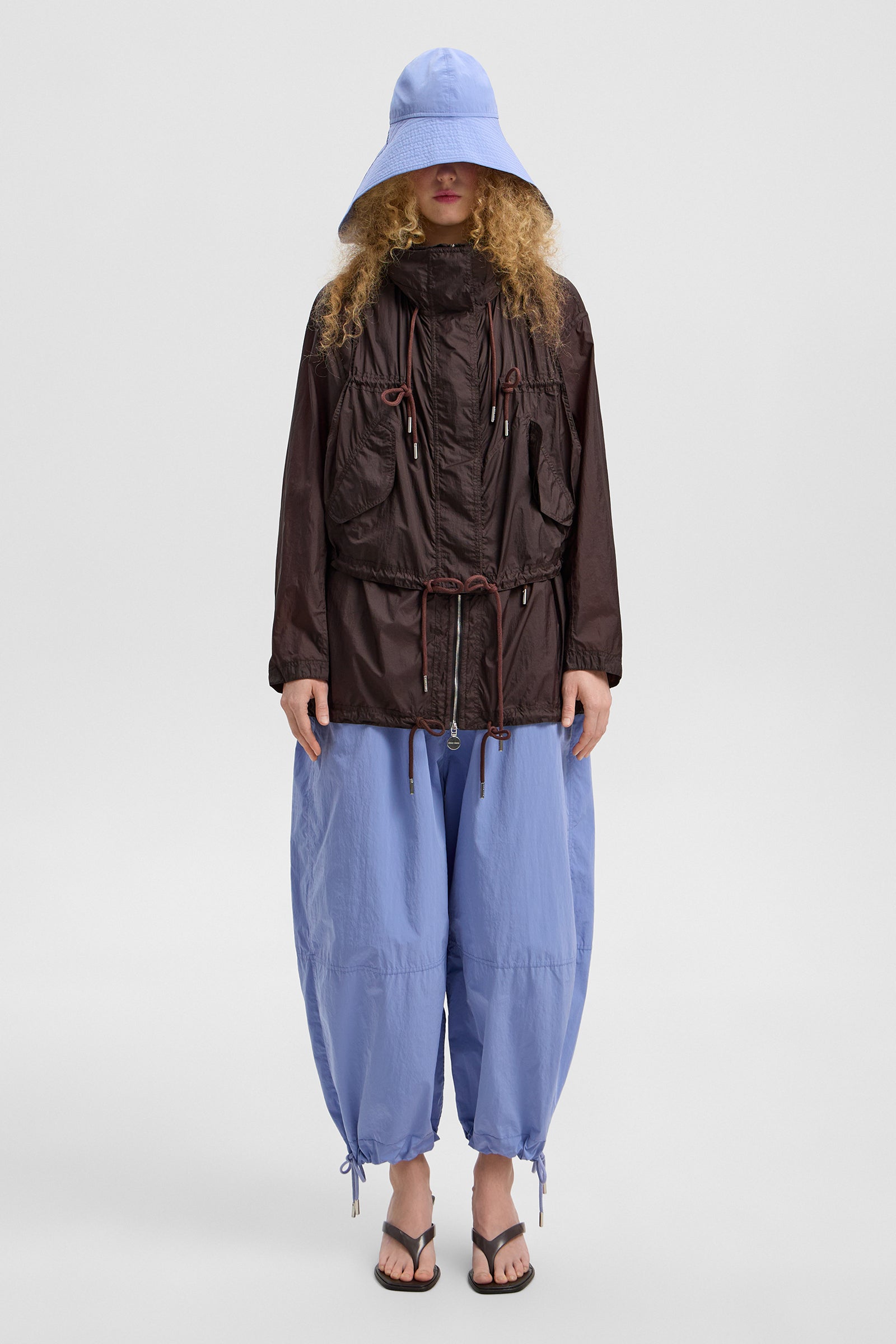 Light Ember Coat Micro Brown