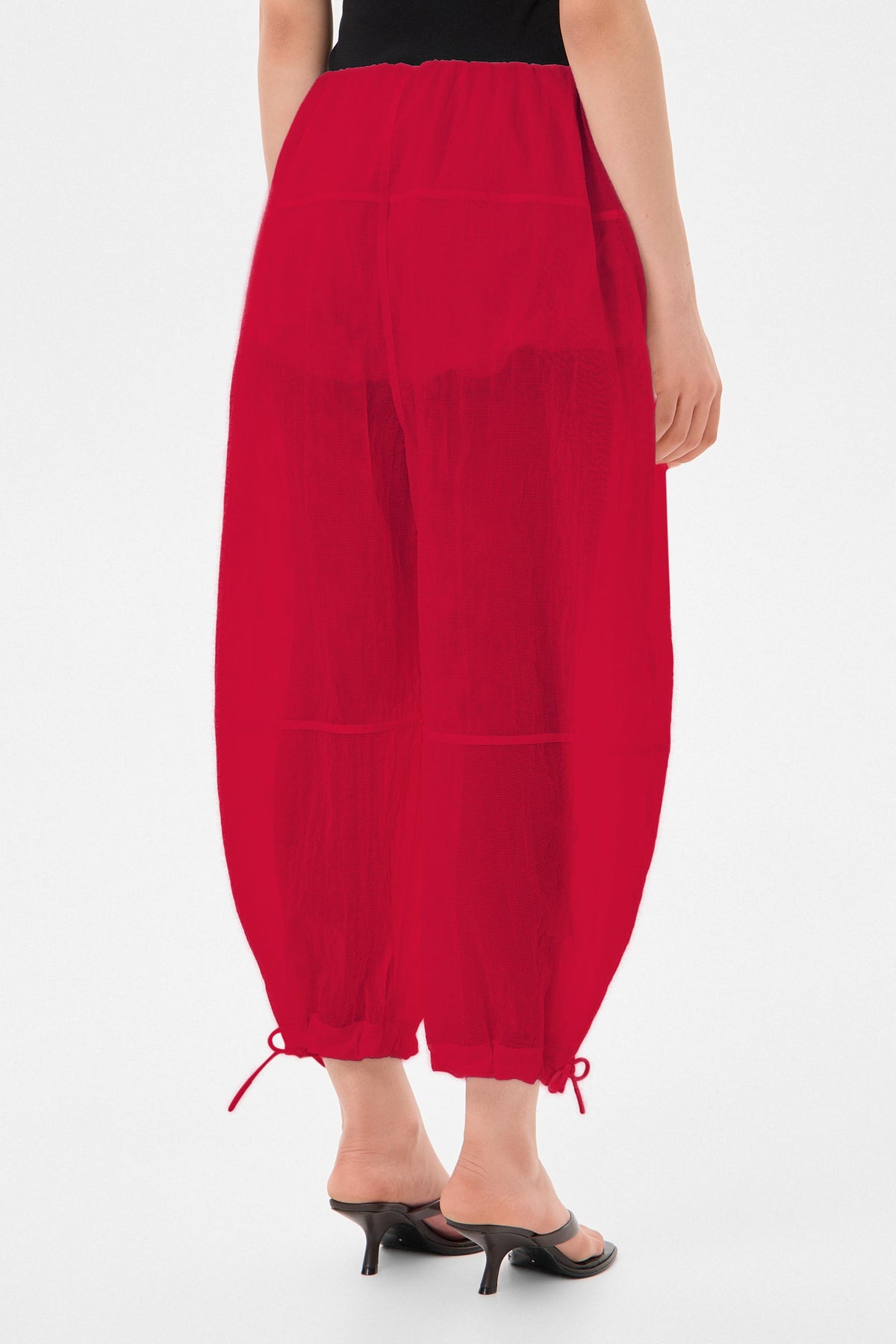 LIGHT BALLON PANTS GABY RED - IENKI IENKI