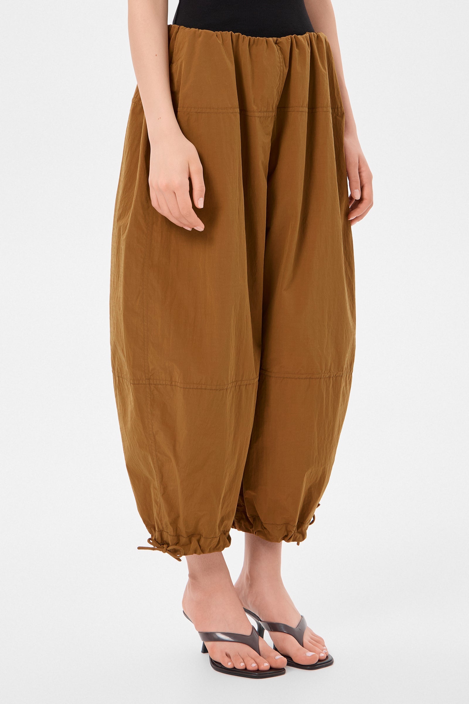 Light Balloon Pants Scooter Caramel - IENKI IENKI