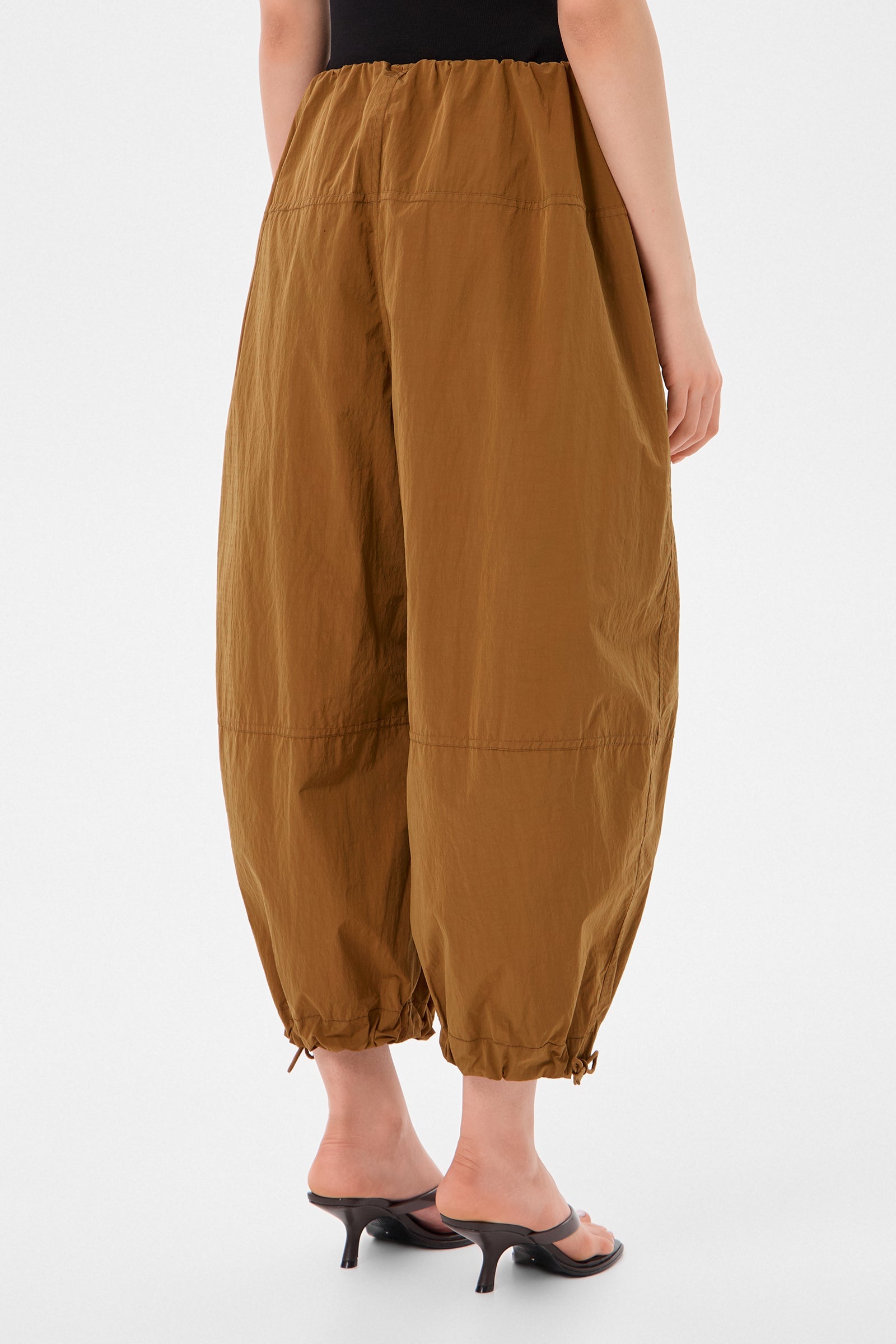 Light Balloon Pants Scooter Caramel - IENKI IENKI
