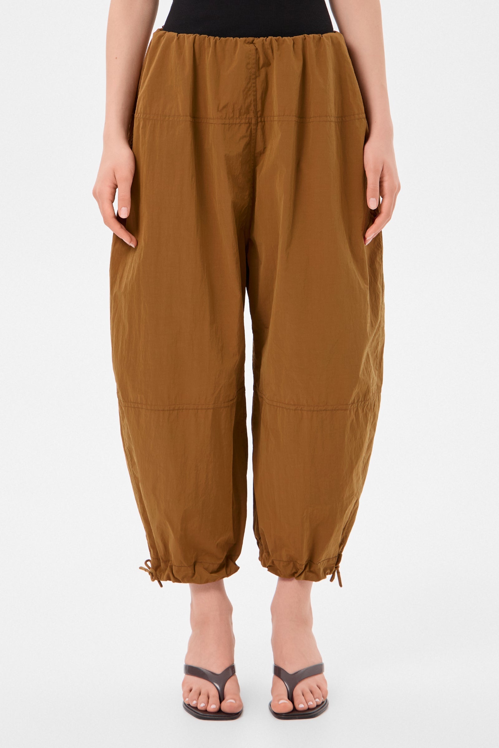 Light Balloon Pants Scooter Caramel - IENKI IENKI
