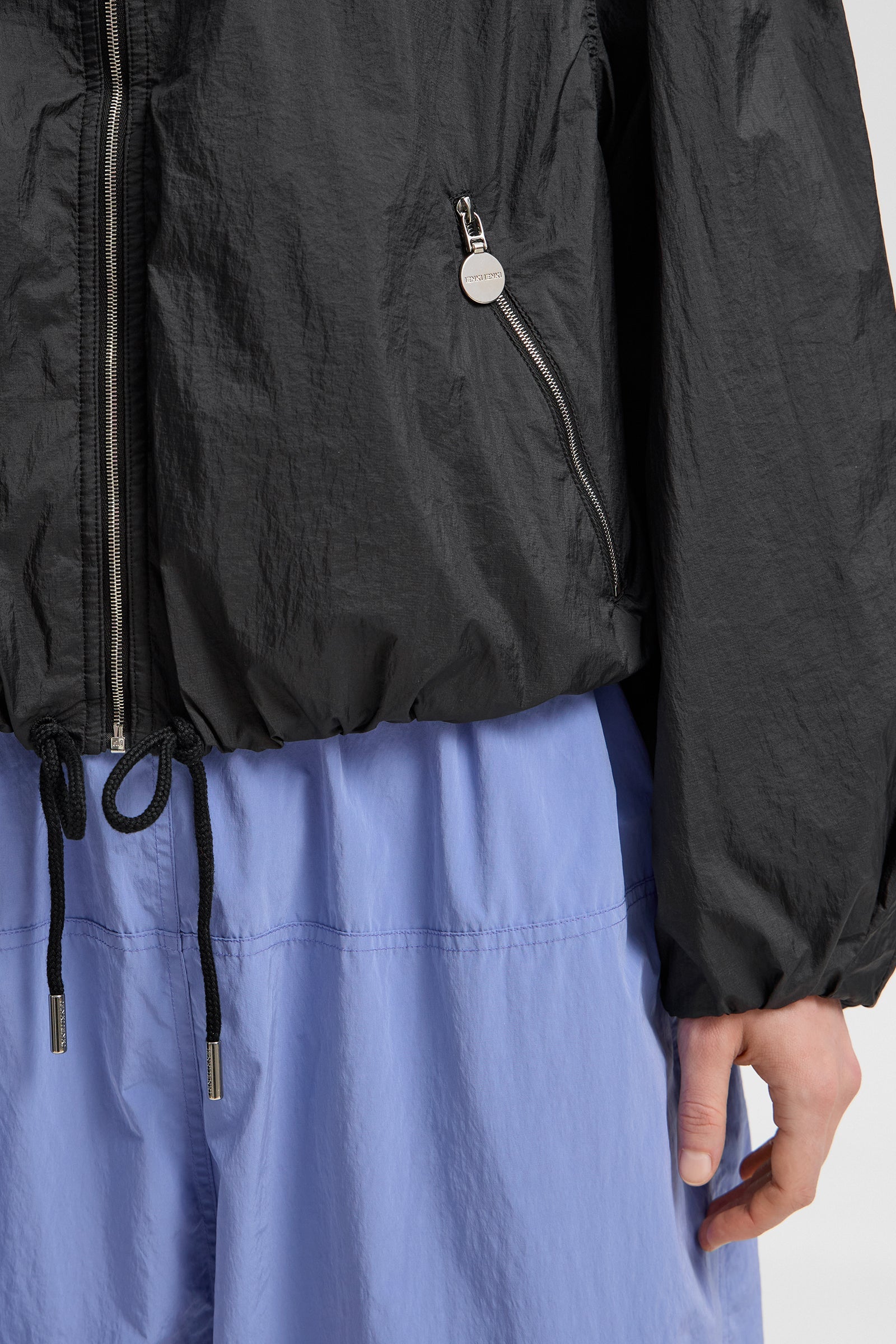 Light Bloom Jacket Micro Black - IENKI IENKI