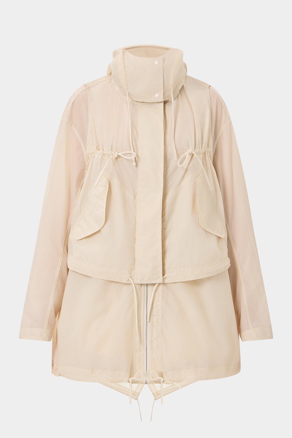 Light Ember Coat Ketchup Beige - IENKI IENKI