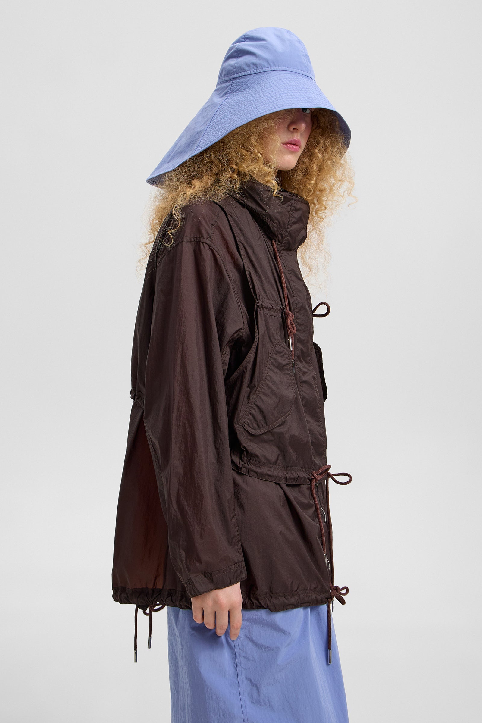 Light Ember Coat Micro Brown - IENKI IENKI