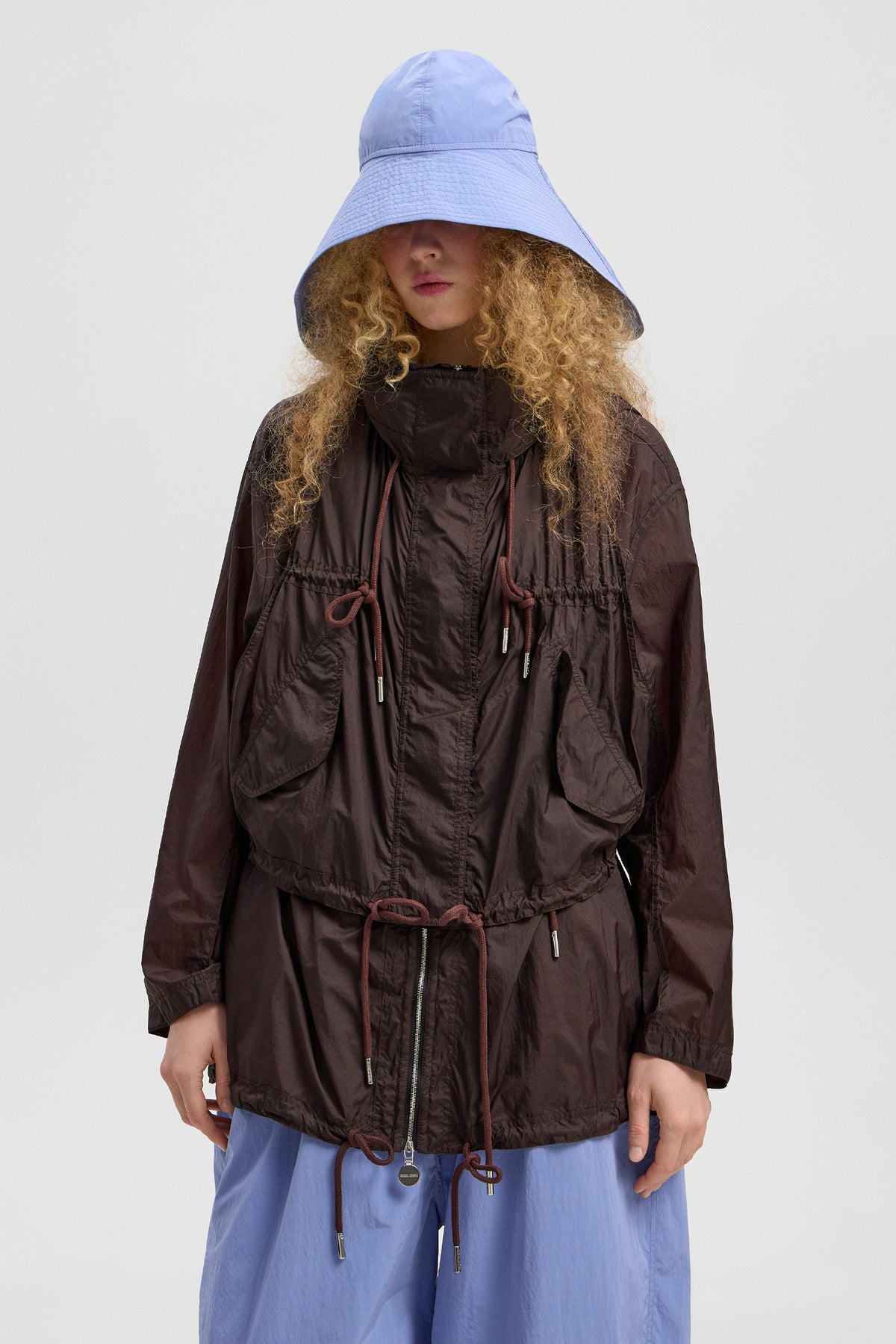 Light Ember Coat Micro Brown - IENKI IENKI