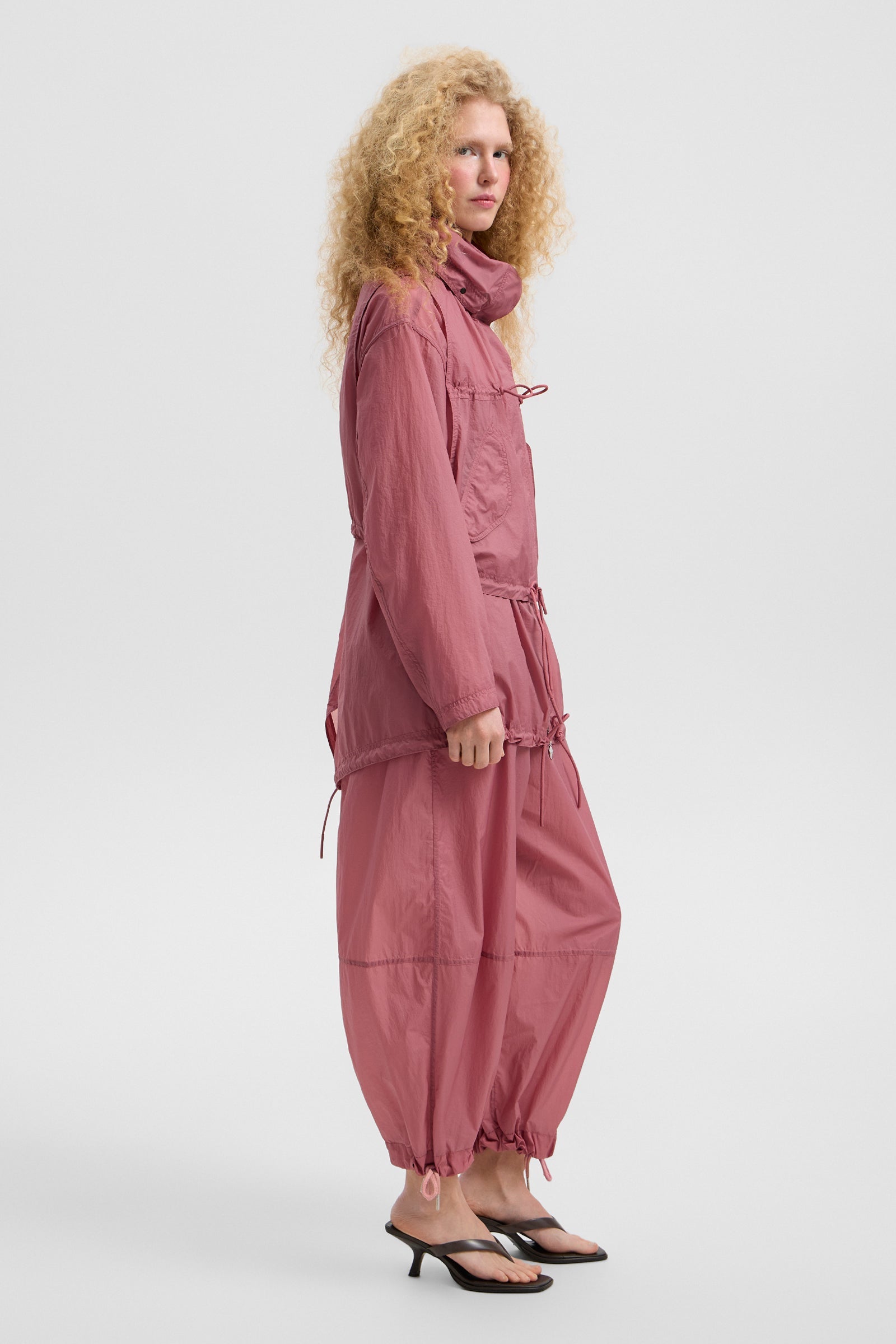 Light Ember Coat Micro Rose - IENKI IENKI