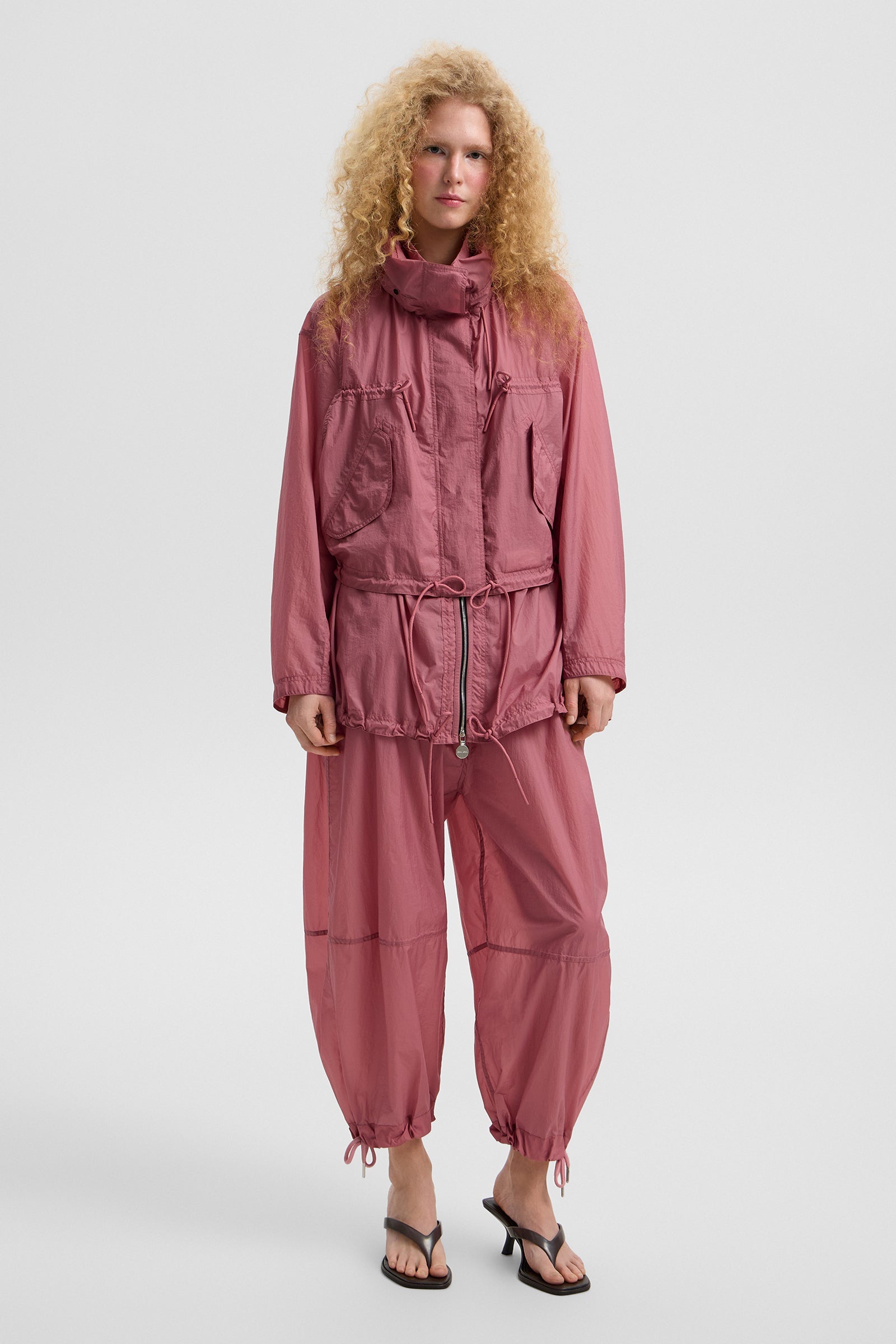 Light Ember Coat Micro Rose - IENKI IENKI