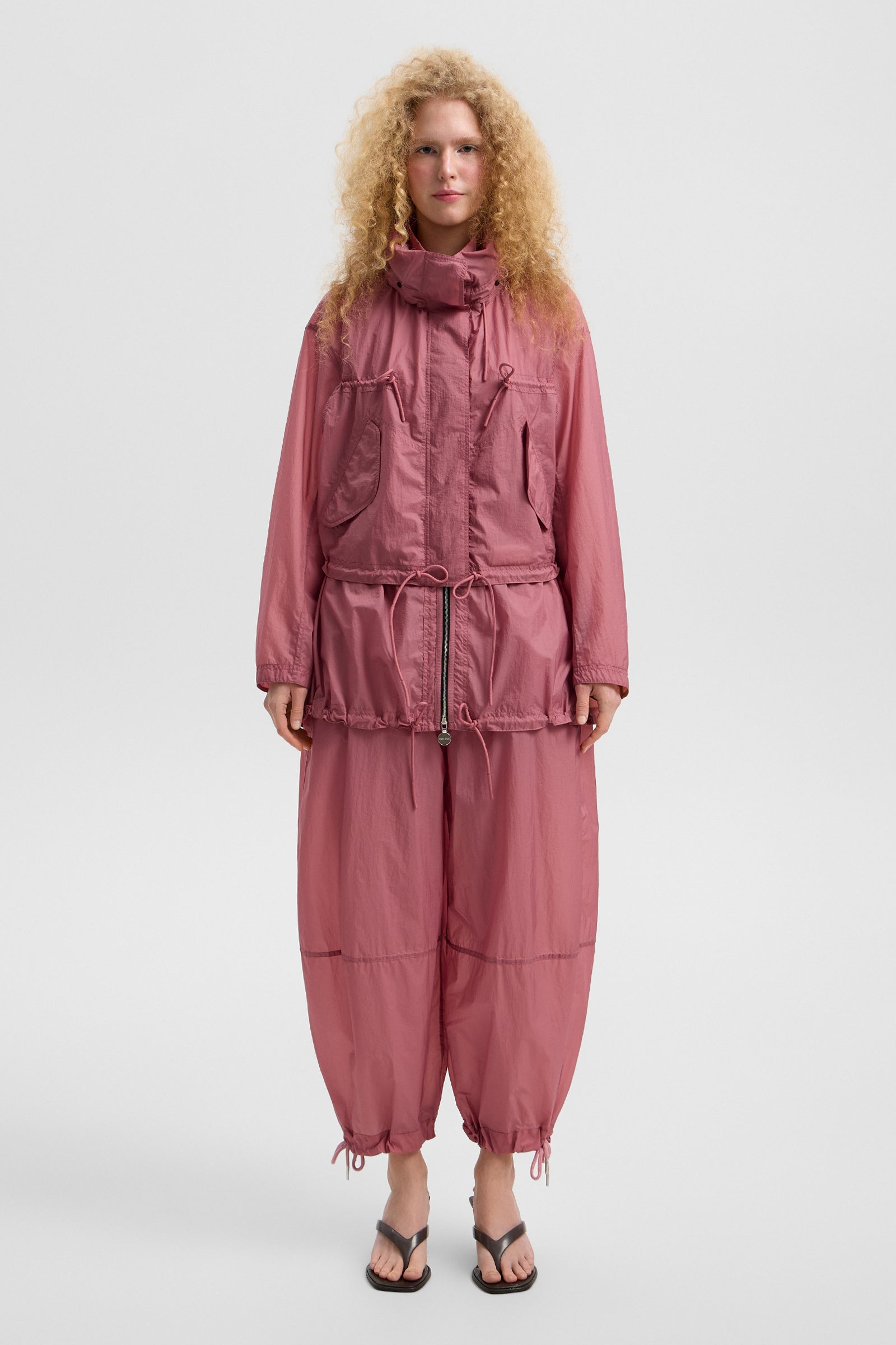 Light Ember Coat Micro Rose - IENKI IENKI