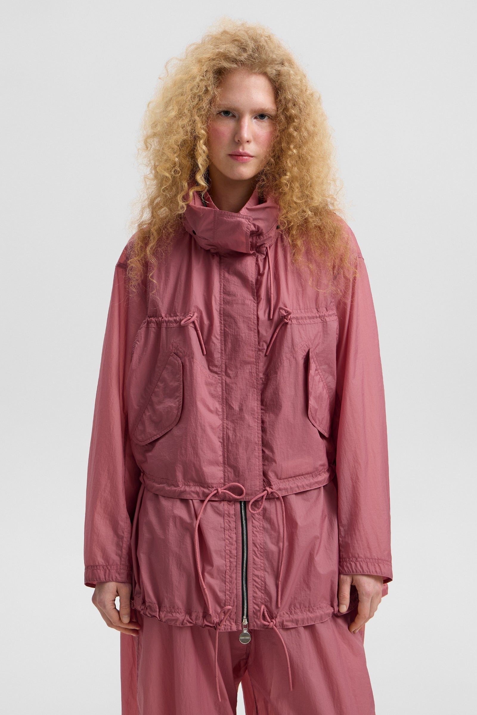 Light Ember Coat Micro Rose - IENKI IENKI