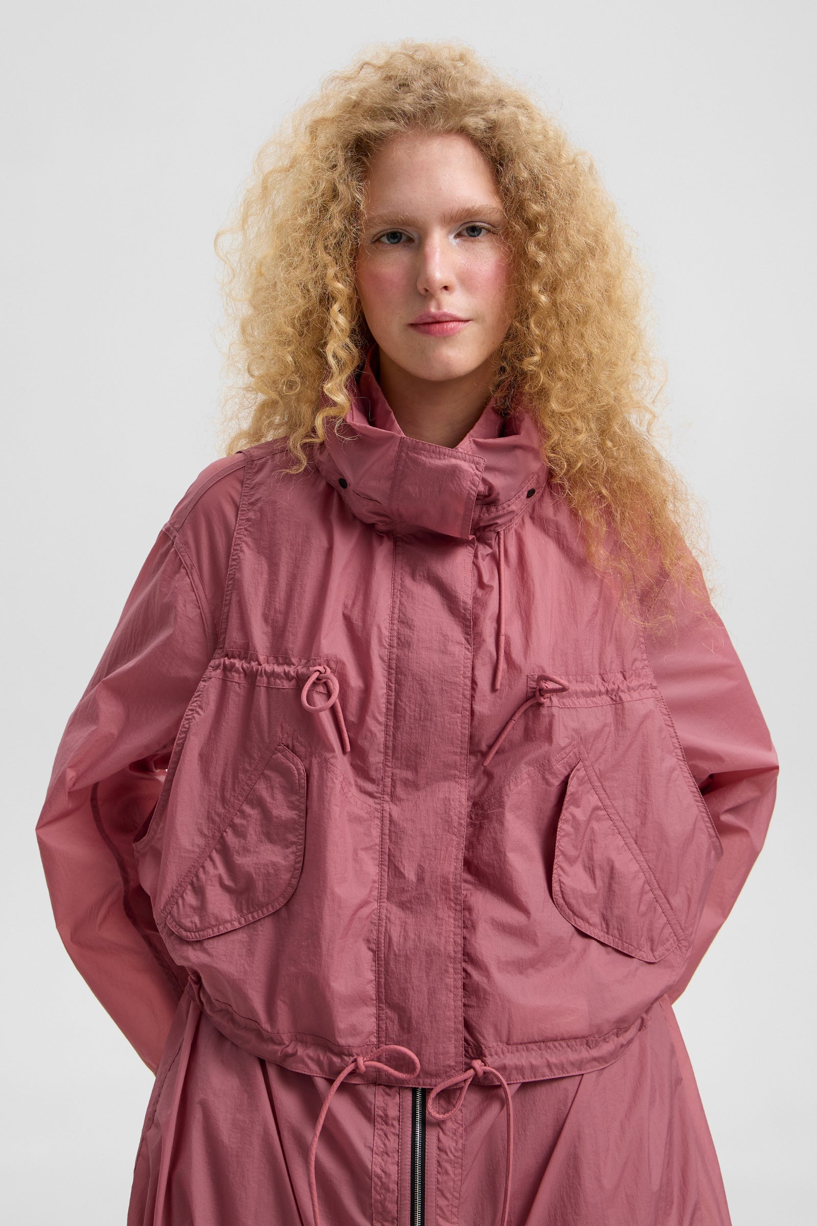 Light Ember Coat Micro Rose - IENKI IENKI