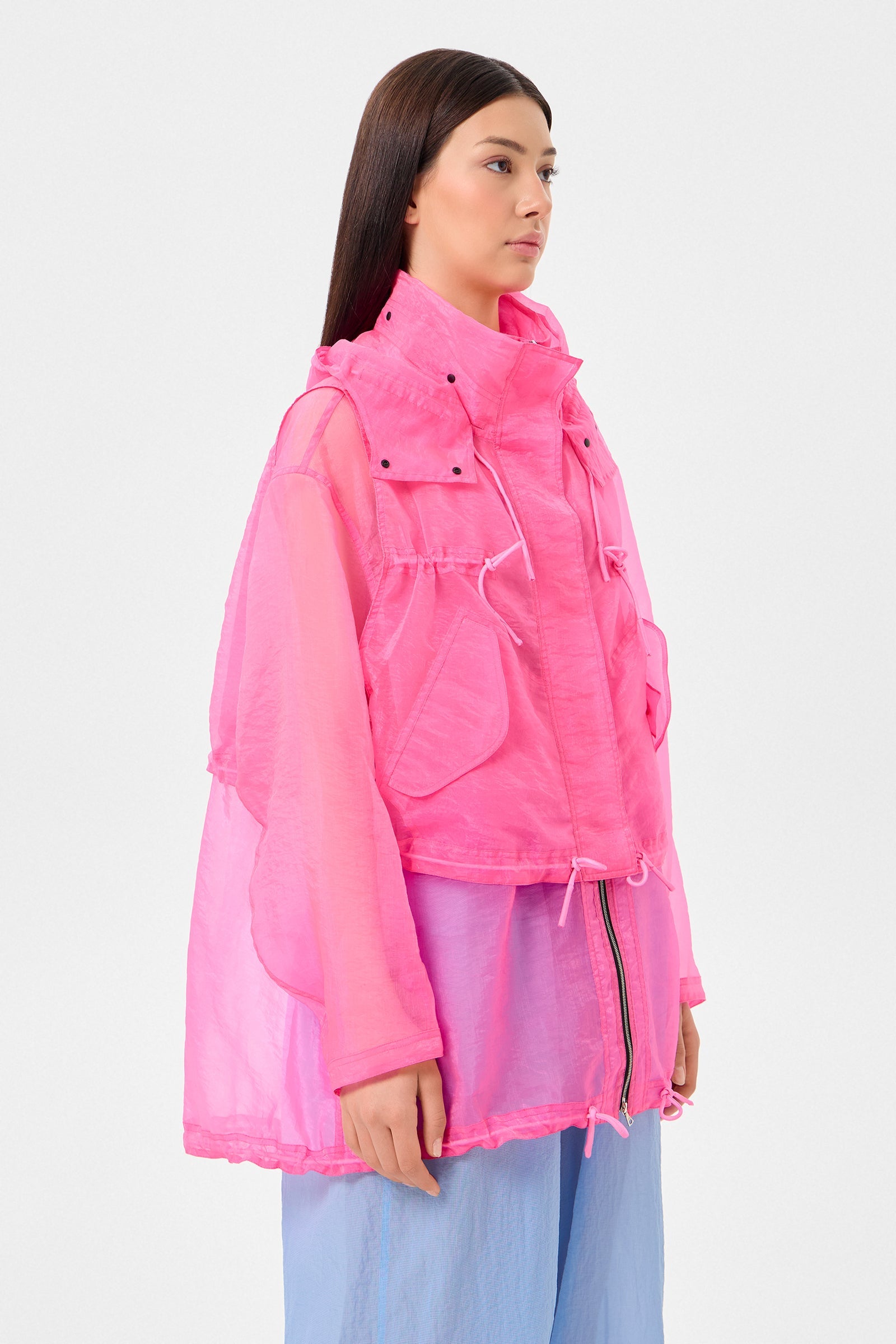 Light Ember Coat Neon Pink - IENKI IENKI