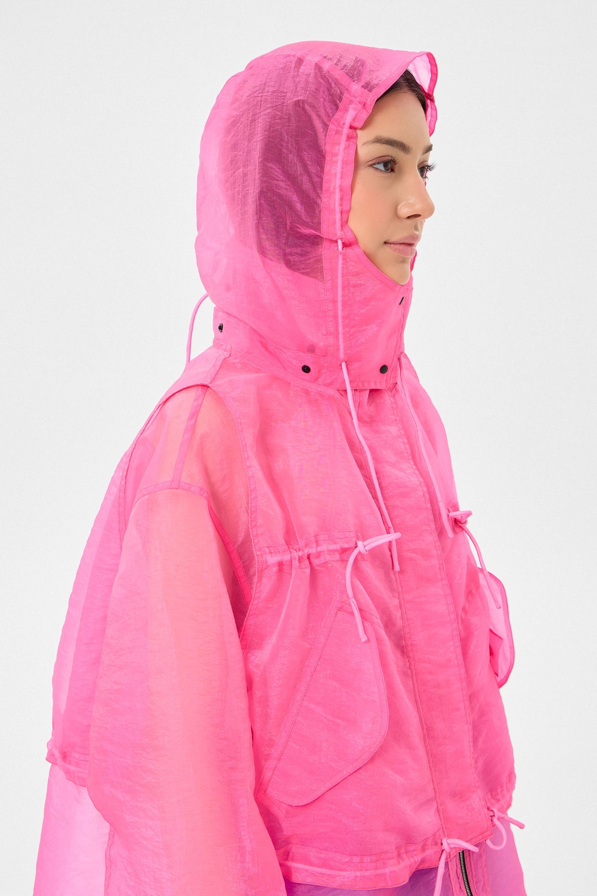 Light Ember Coat Neon Pink - IENKI IENKI