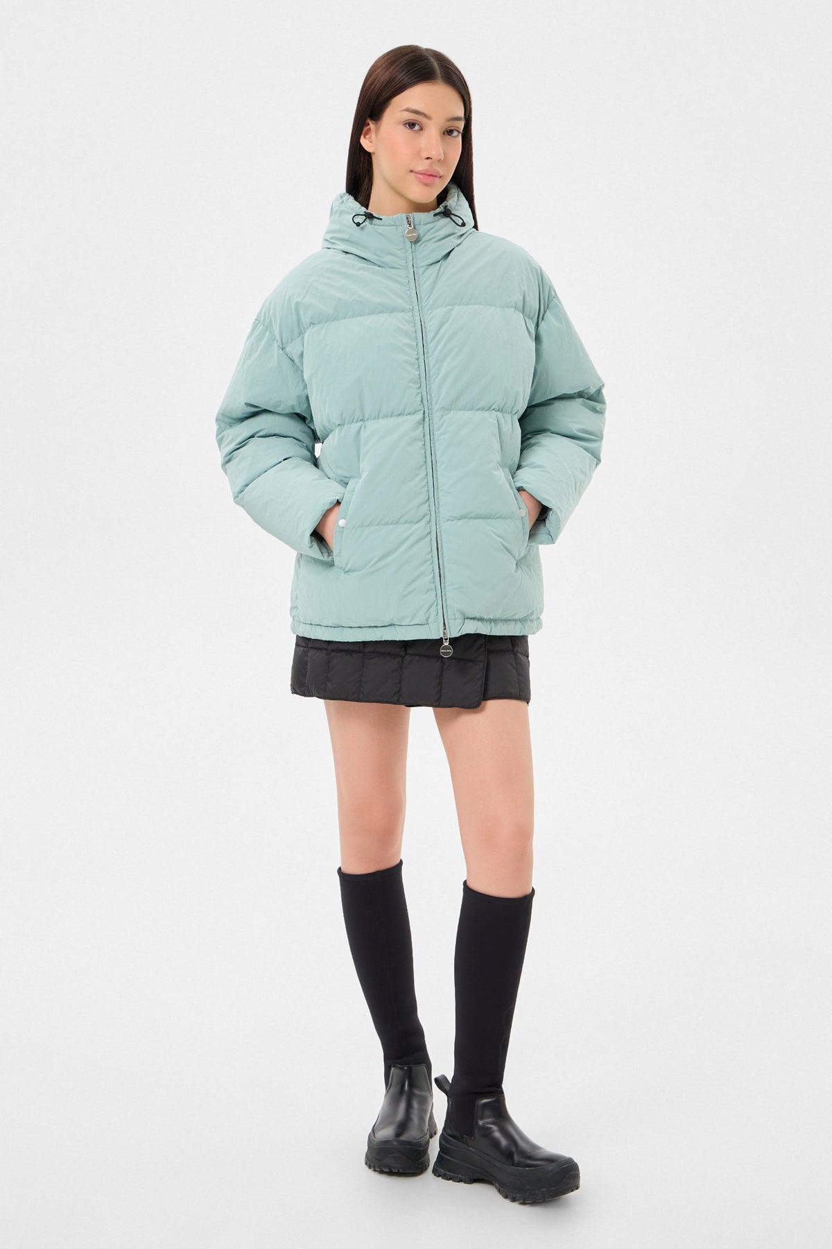 LUNA JACKET ENNIO TEAL - IENKI IENKI