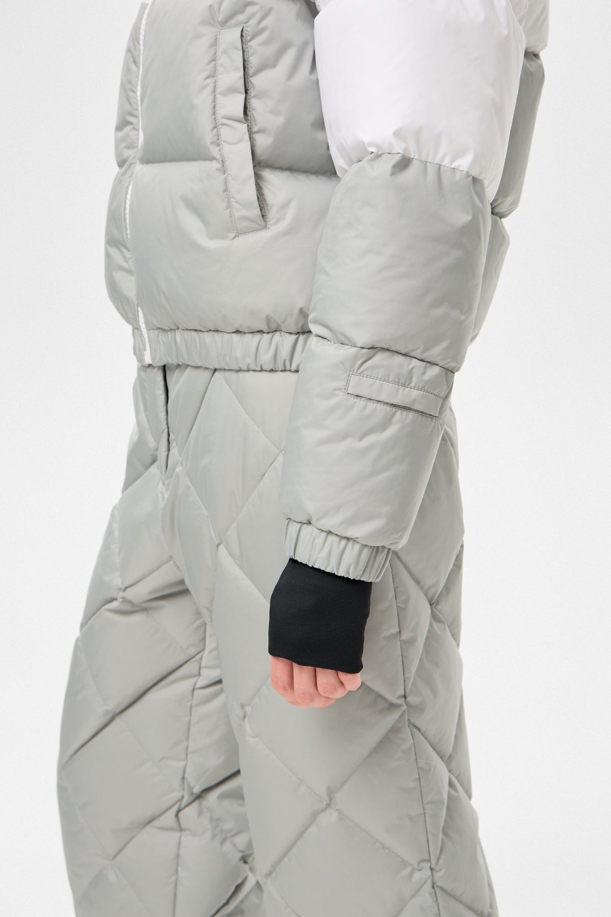 MULTI APRES SKI COOL JACKET TEC BEIGE + WHITE+ GREY - IENKI IENKI