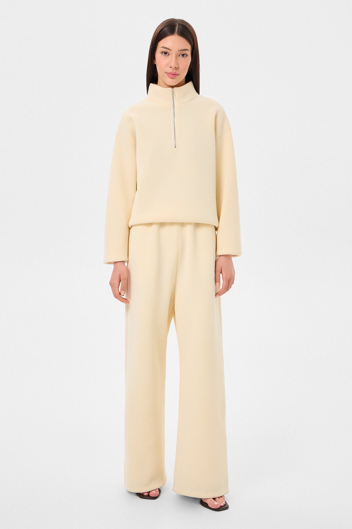 Rocky Half Zip Foam Beige - IENKI IENKI
