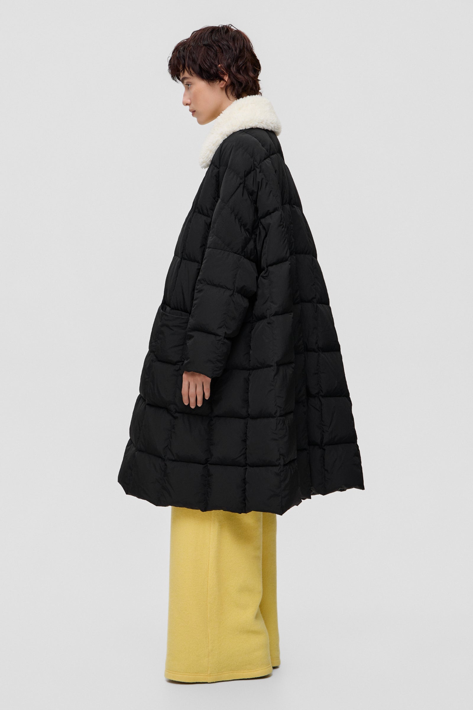 SHEARLING PYRAMIDE ENNIO BLACK - IENKI IENKI