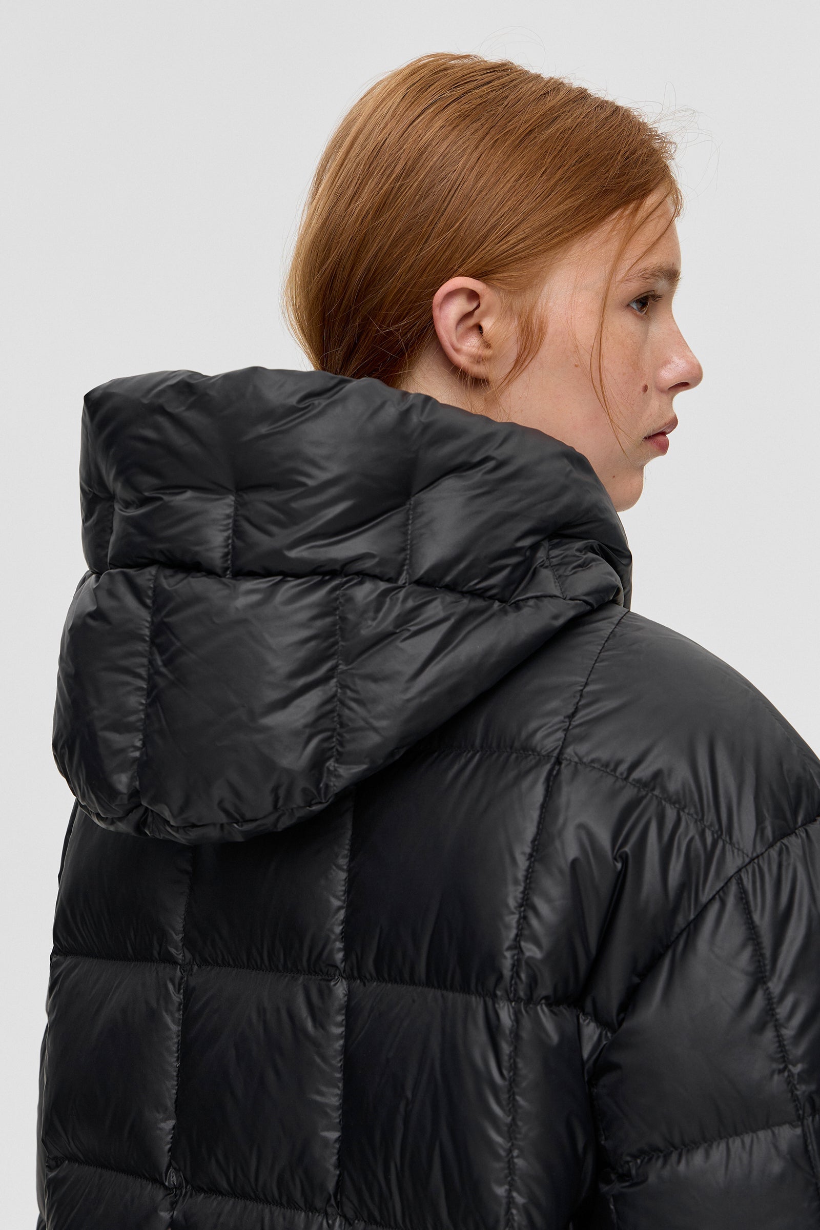 SHELTER COAT KISS BLACK - IENKI IENKI