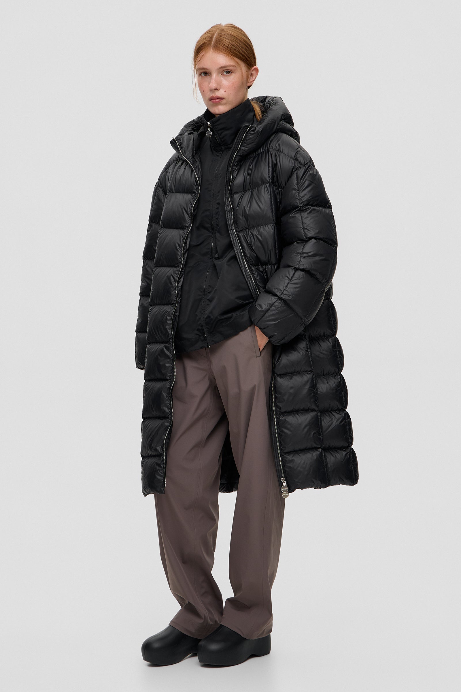 SHELTER COAT KISS BLACK - IENKI IENKI