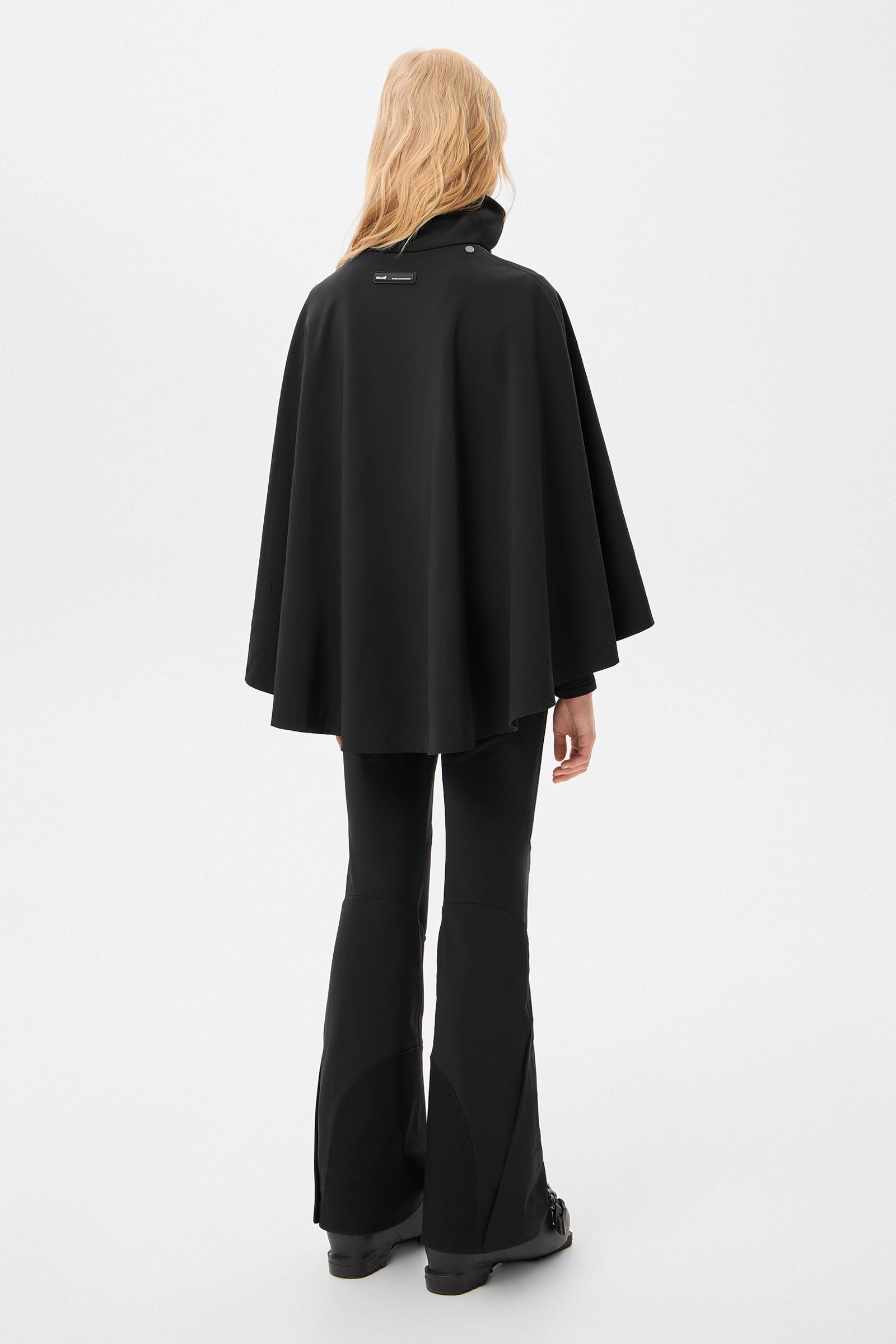 SKI PONCHO SHELL BLACK - IENKI IENKI