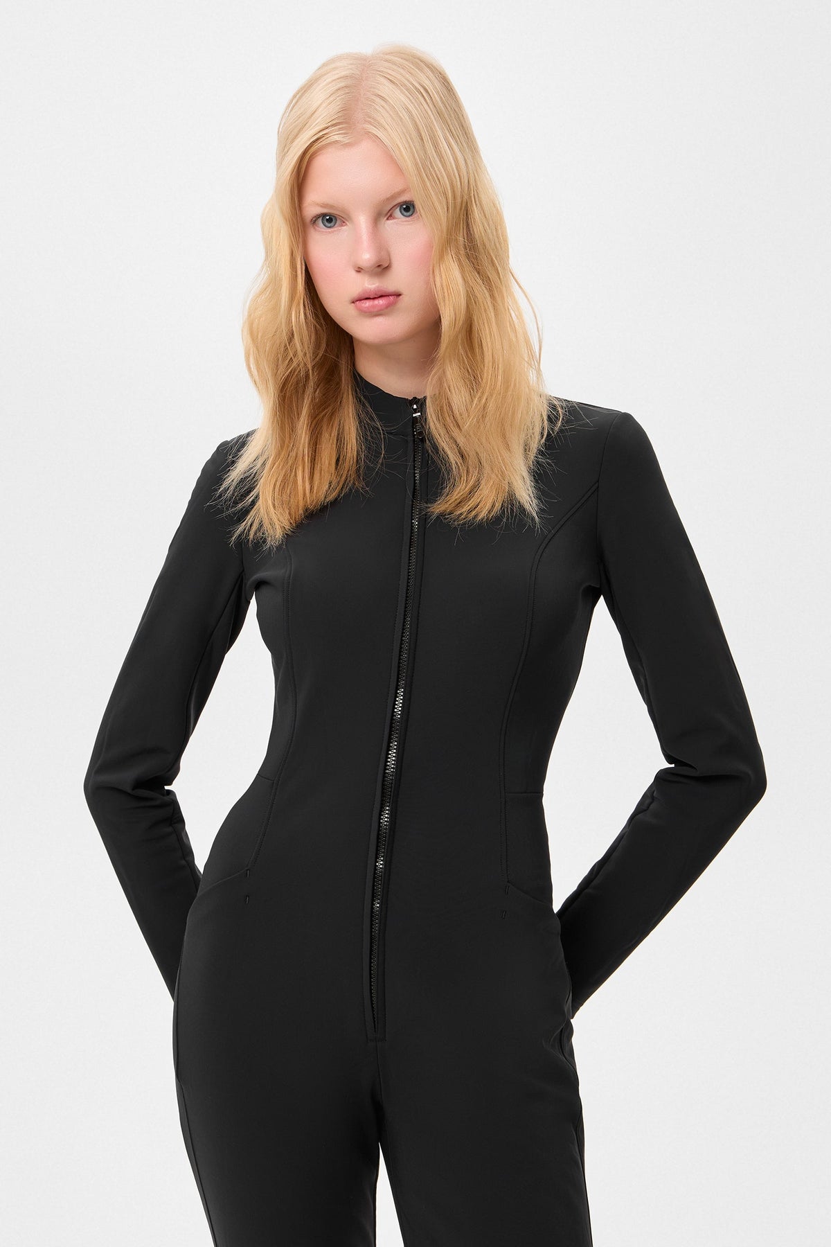 SKI PONCHO SHELL BLACK - IENKI IENKI