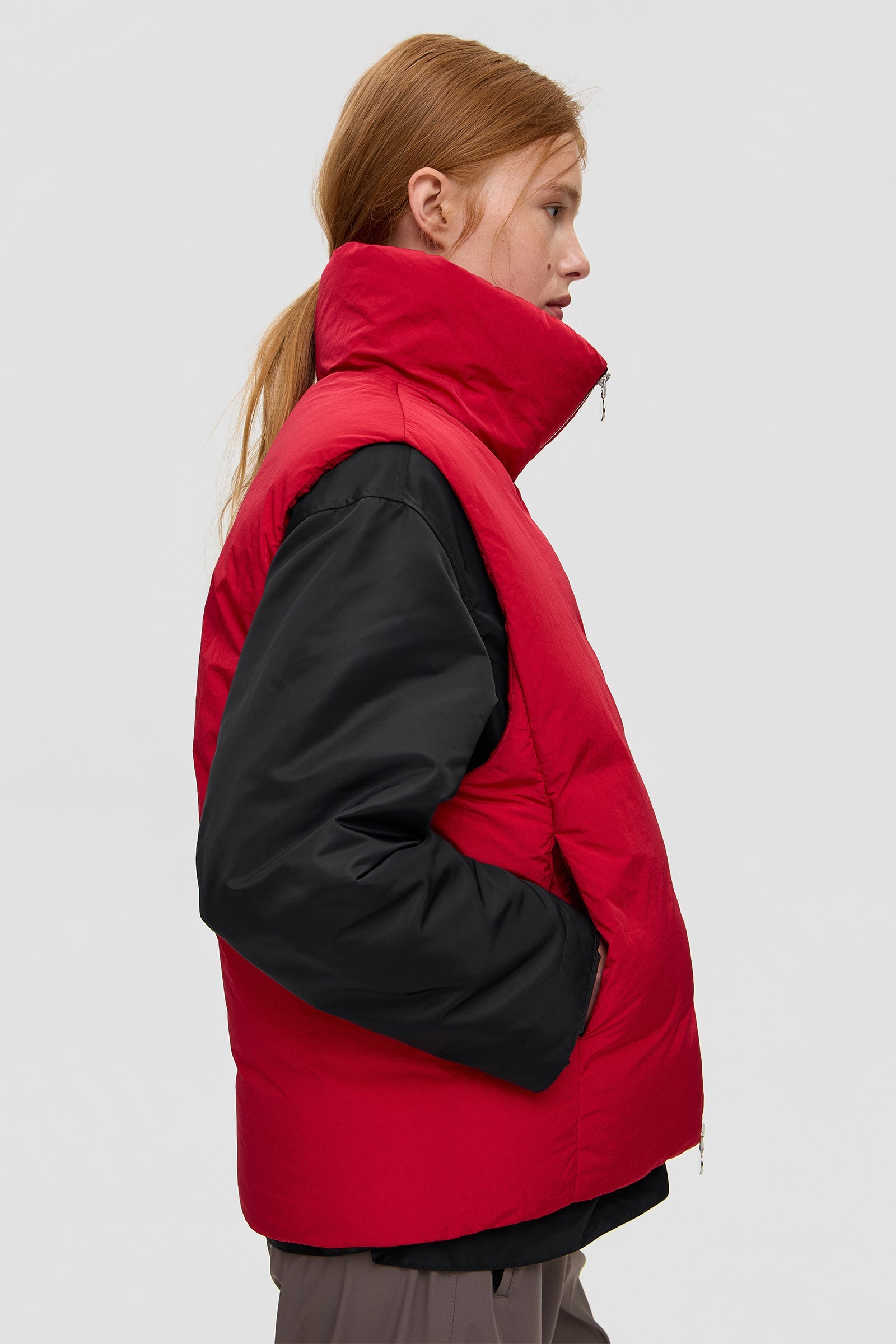VELAR VEST ENNIO RED - IENKI IENKI