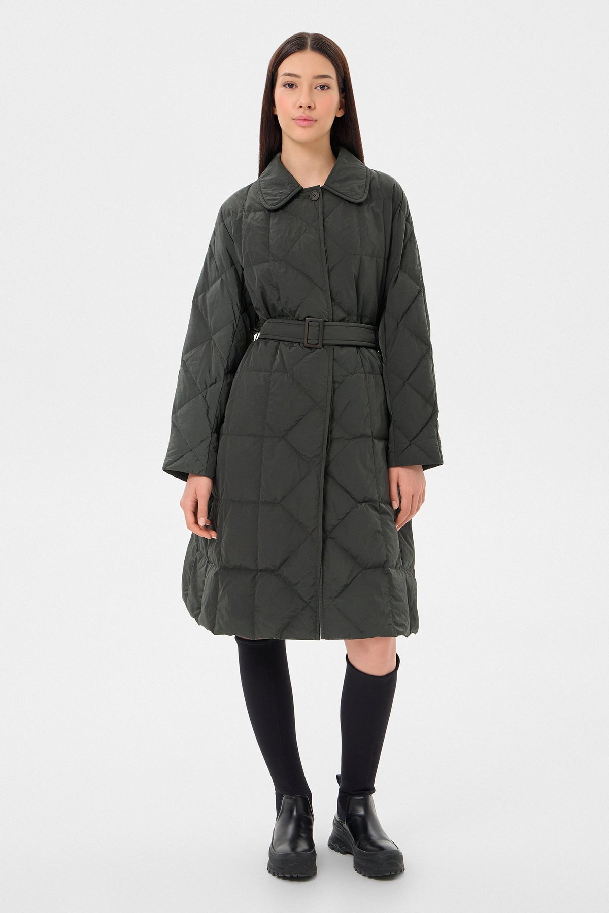WINTER COAT ENNIO KHAKI - IENKI IENKI