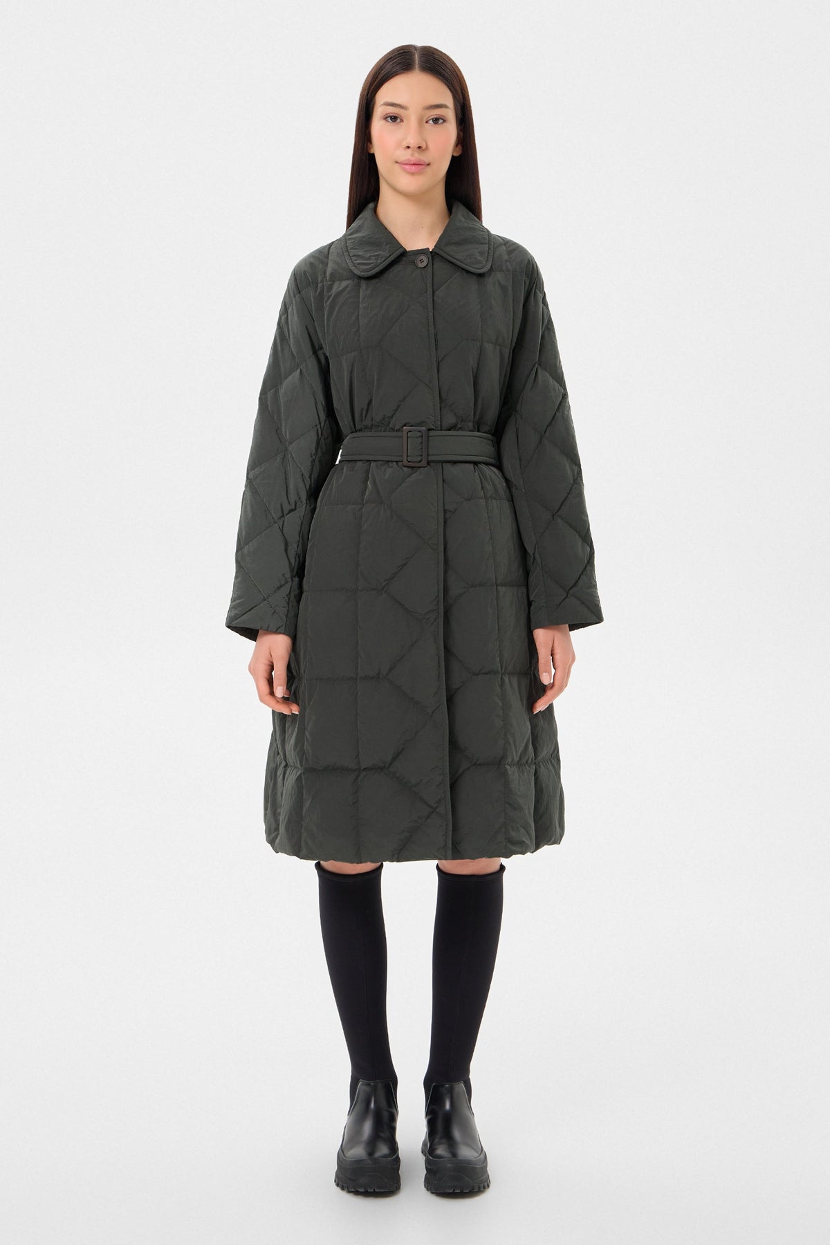 WINTER COAT ENNIO KHAKI - IENKI IENKI