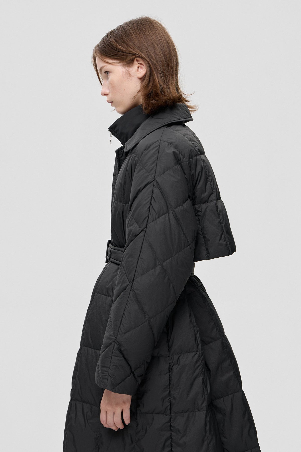 WINTER COAT MICRO BLACK - IENKI IENKI