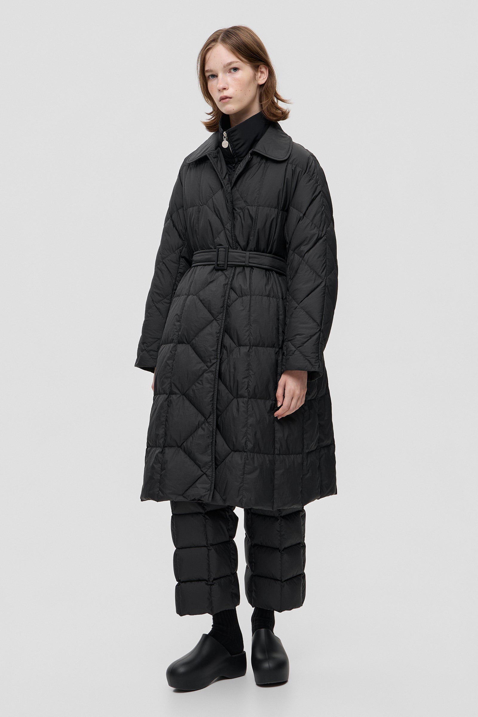 WINTER COAT MICRO BLACK - IENKI IENKI