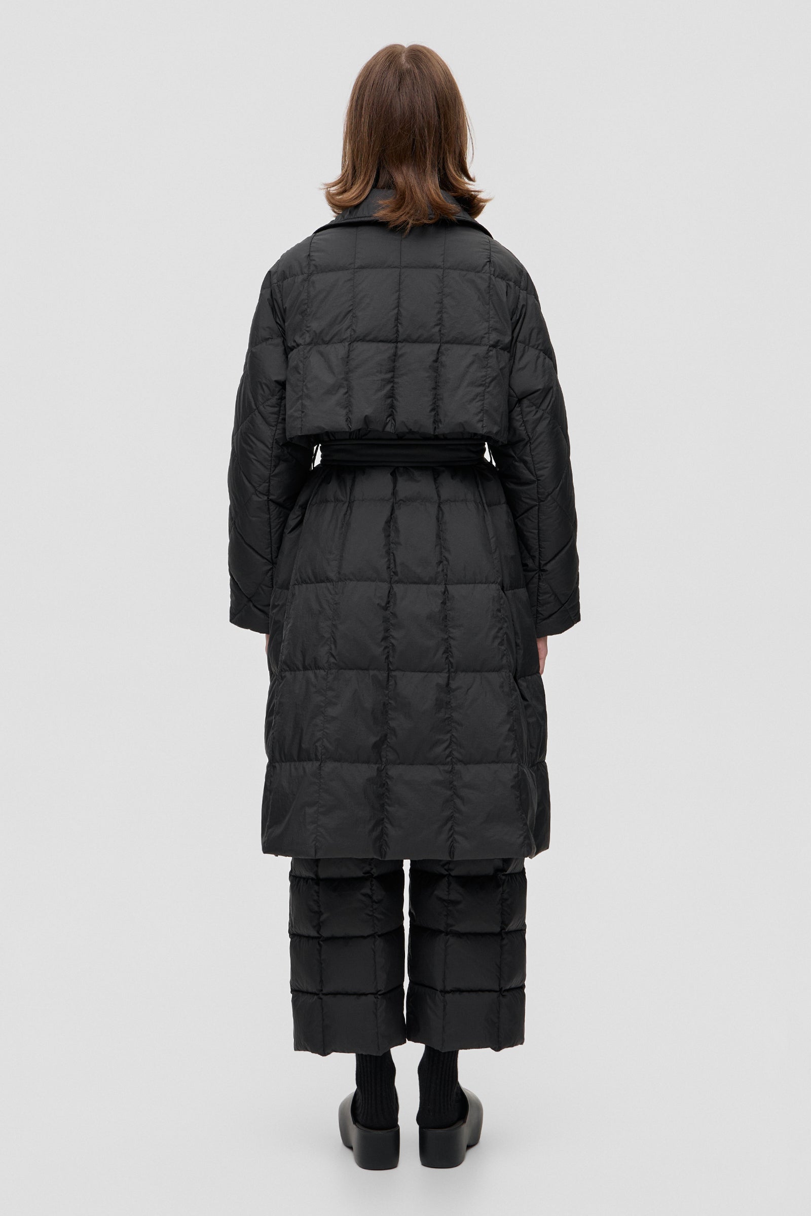 WINTER COAT MICRO BLACK - IENKI IENKI