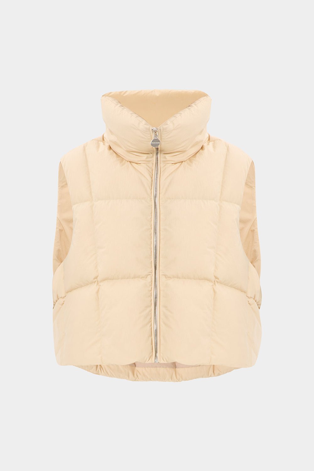 ZIP VEST ENNIO BEIGE - IENKI IENKI