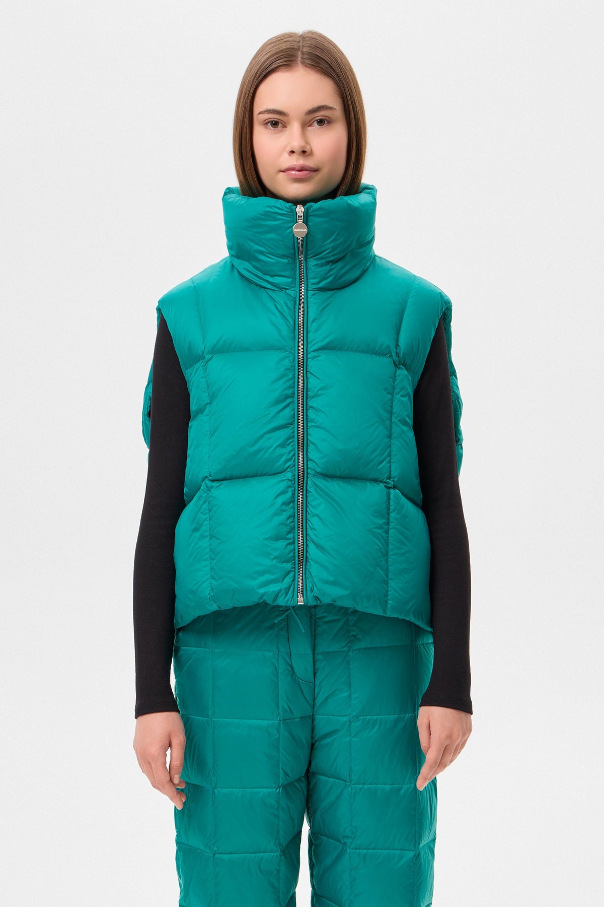 ZIP VEST LEON GREEN - IENKI IENKI